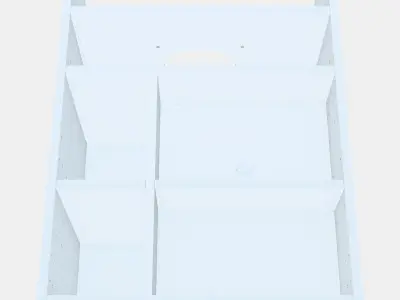 METOD Wall cb frm f b-in extractor hood 3 Low-poly 3D model