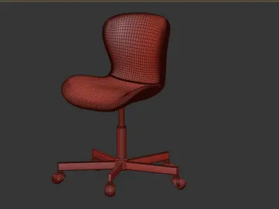 BATILDA DESK CHAIR 3D model