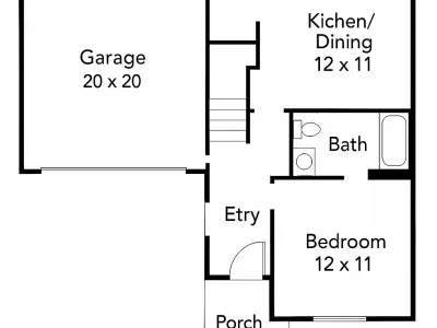 I create stunning and realistic exterior designs  Low-poly 3D model