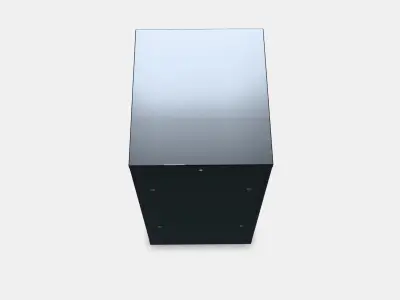 NORDLI Chest of 3 drawers 2 Low-poly 3D model