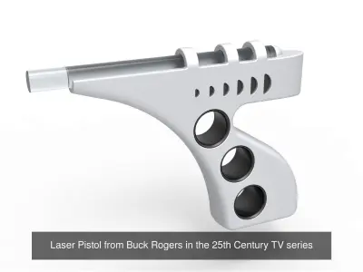 Custom Buck Rogers 3D Model Pack