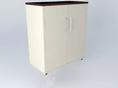LATERAL CABINET SWING DOOR 900x450x1050mm Free 3D model