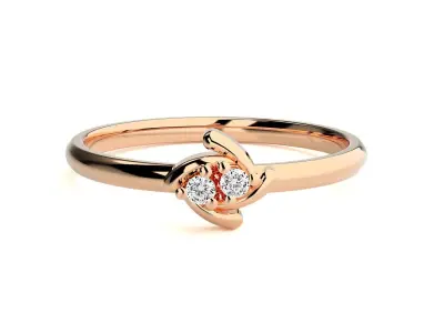 Women ring 3D print model 68
