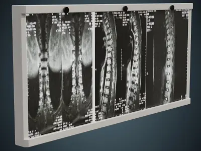 Lightbox 1A Low-poly 3D model