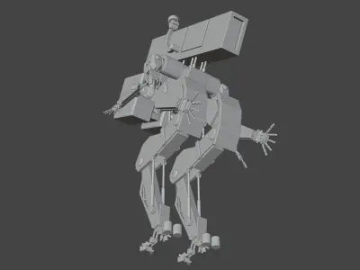 Scout Mech 3D model