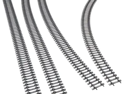RAILROAD CHINA WJ8 Stephens Road 1435mm 3D model