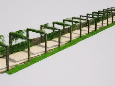 garden 01 AM148 3D model