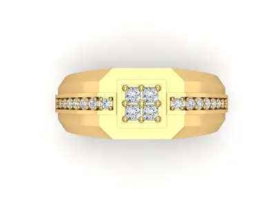 Jewelry ring 448 3D print model