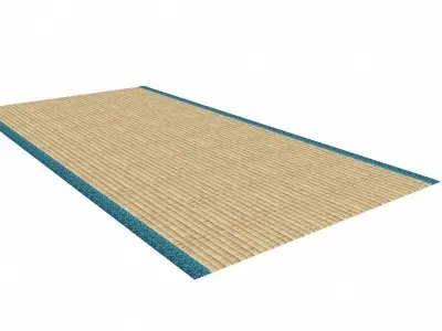 Japanese Tatami Floor 3D model