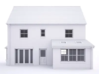 British House Theale G 3D model