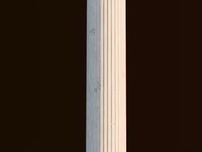 Classical Column Scenery Collection Low-poly 3D model