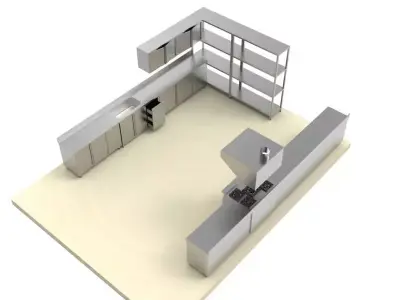 kitchen 19 3D model