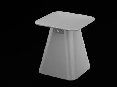 Charging Table Low-poly 3D model