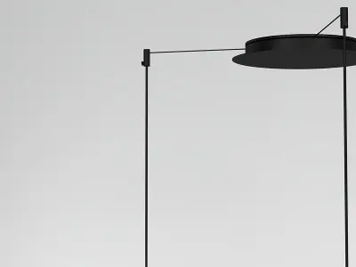 CIRC chandelier 3D model