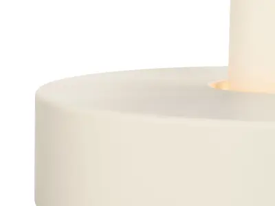 Pendant Keops 1 Body Tiny Grey White 3D model