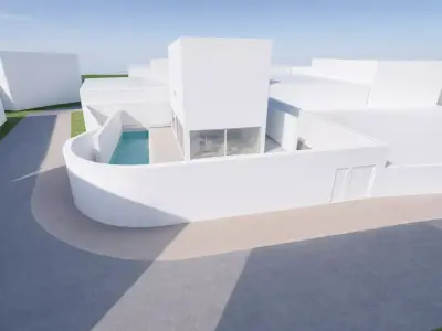 Casa Moliner Alberto Campo Baeza 3D Model and Plans 3D model