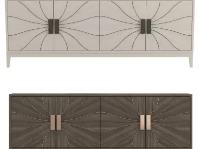 Console Delano with 2 materials 3D model