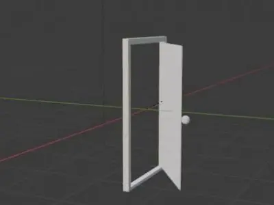 Door Open 3D model