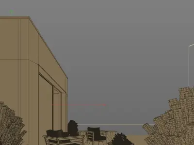 BEUTIFUL SUNSET Low-poly 3D model