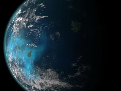 Oceanic Planet 03 Free 3D model