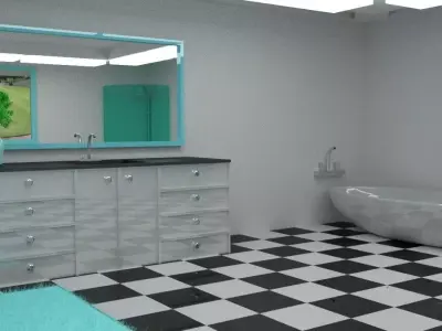 Bathroom Interior 3D model