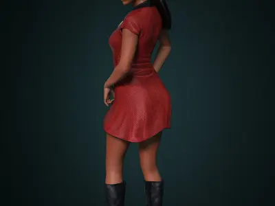 Kelvin Uhura For G8F 3D model