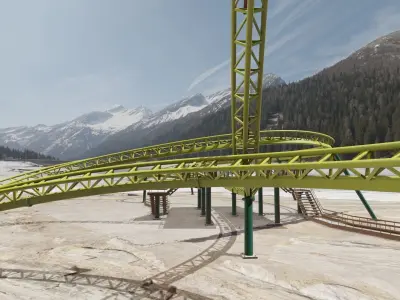 Rollercoaster  3D model