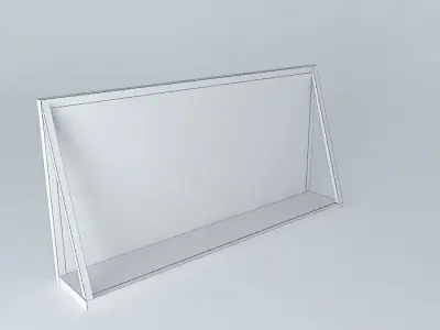 Singualr screen Free 3D model