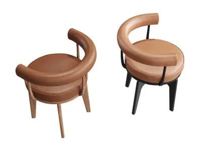 528 Indochine Armchair 3D model