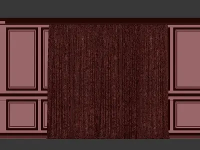 Curtain Set 310 3D model