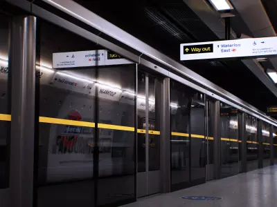 London Underground Station - Southwark 3D model