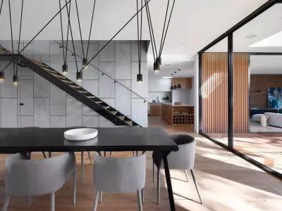 Flavio inspired by Vibia Match Free 3D model