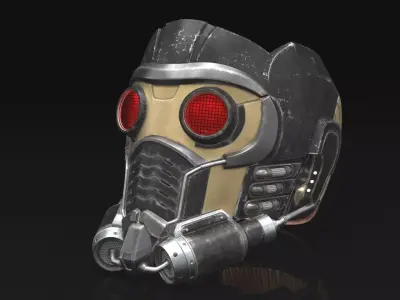 Star-Lord Mask 3D model