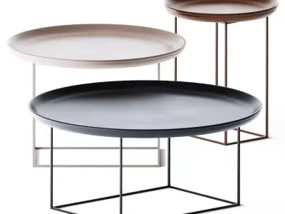 Duke Coffee Tables set by NORR11 3D model