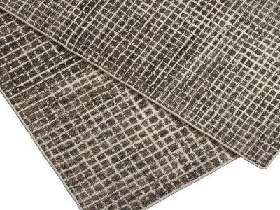 Carpet set 2222 - Giana Hooked Area Rug - 5K 3D model