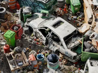 G Trash Low-poly 3D model