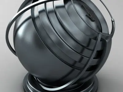 VRAY SHADER---METAL---Silicium Texture