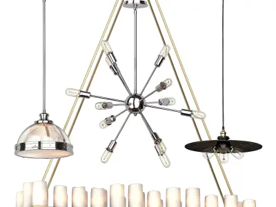 PENDANT SET 11 3D model