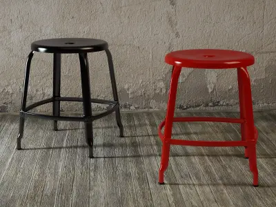 N Stool 45 3D model