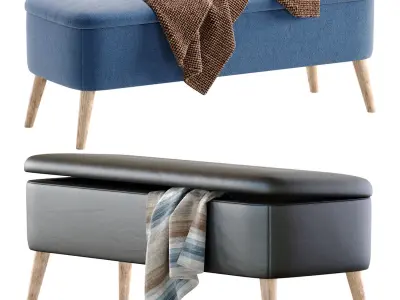 Bench Vaili Happy Light Divan ru 3D model