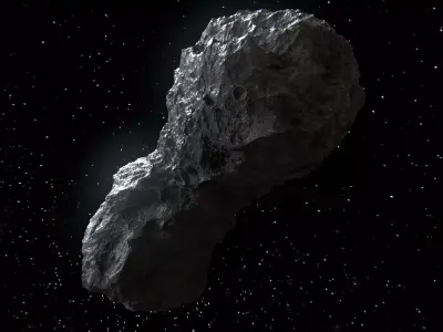 Detailed asteroids high-poly set  3D model