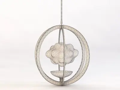 Magritte Illuminated Pendant 3D model