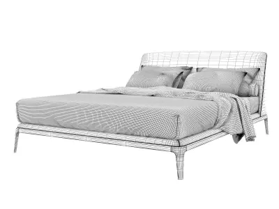 Kelly Bed 3D model