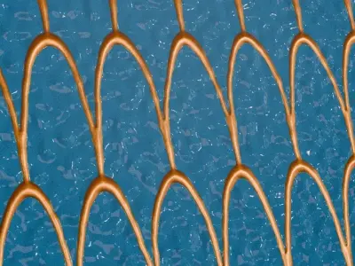 Fish Scale Glass Pattern Transparent PBR Seamless Texture