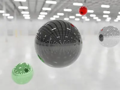 HDRI - Warehouse Interior 10 Texture