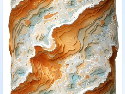 Stylized Sand Seamless Texture Texture