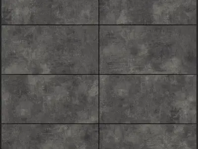 Yurtbay Seramik Ares Black 600x1200 3D model