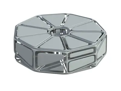 Sci Fi Object No 7174 Low Poly Texture