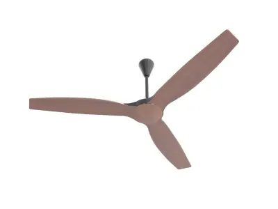Ceiling fan 04 Low-poly 3D model