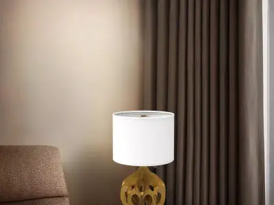 Table Lamp 3D print model 7
